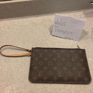 ❌❌SOLD❌❌ Louis Vuitton Neverfull GM/MM Pouchette